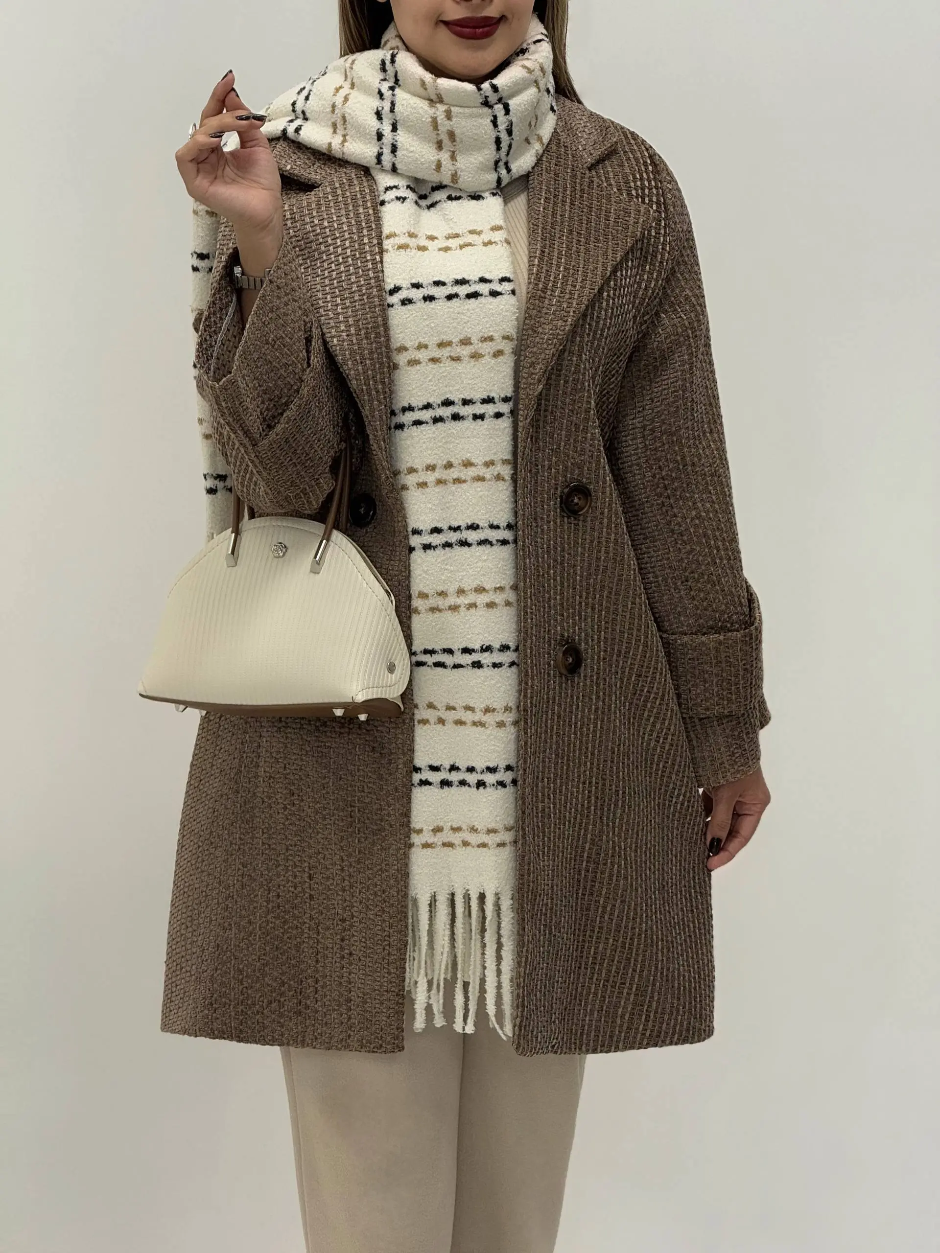 3608-پالتو مزونی شارلوت